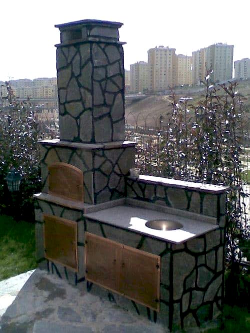 Barbekü, Şömine & Doğal Taş Uygulamalarımız
